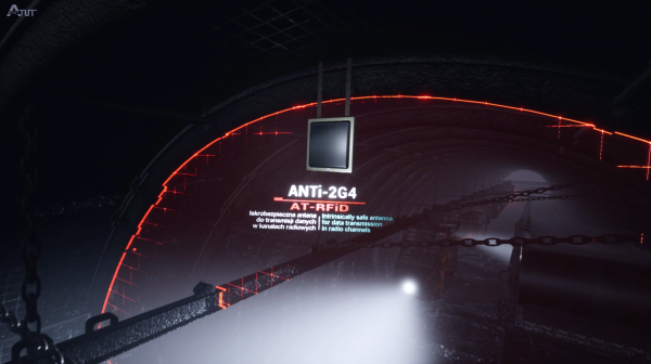 ANTi-2G4 - Antena iskrobezpieczna na pasmo 2.4GHz