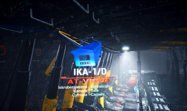 IKA-1/D - Iskrobezpieczna Kamera Cyfrowa 